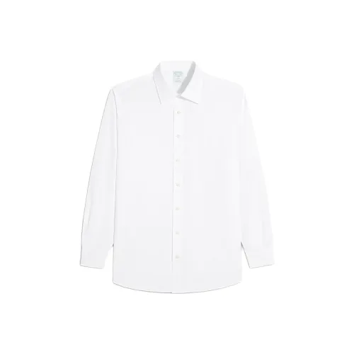 Brooks Brothers Белые Мужские Рубашки