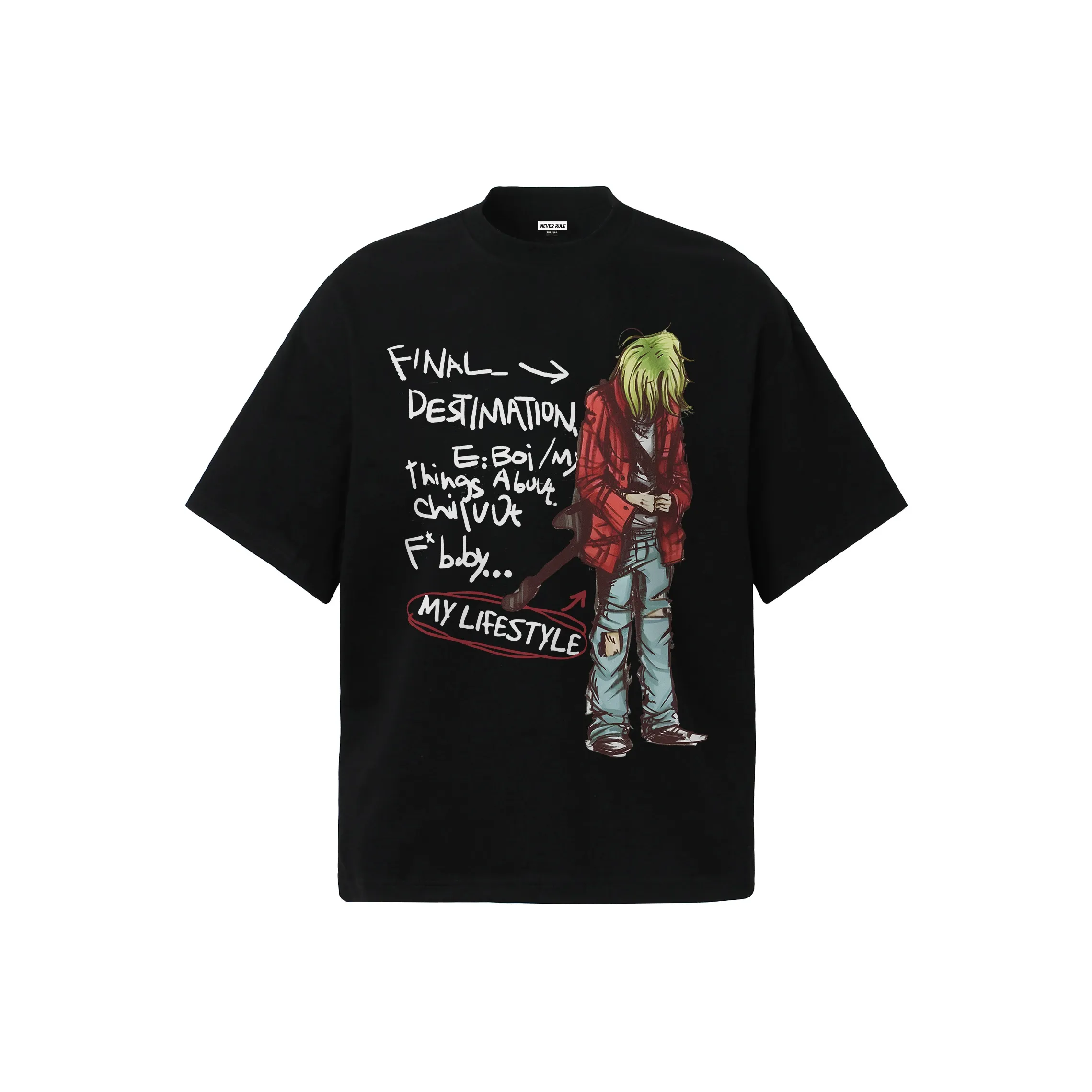 NEVER RULE Унисекс Футболка