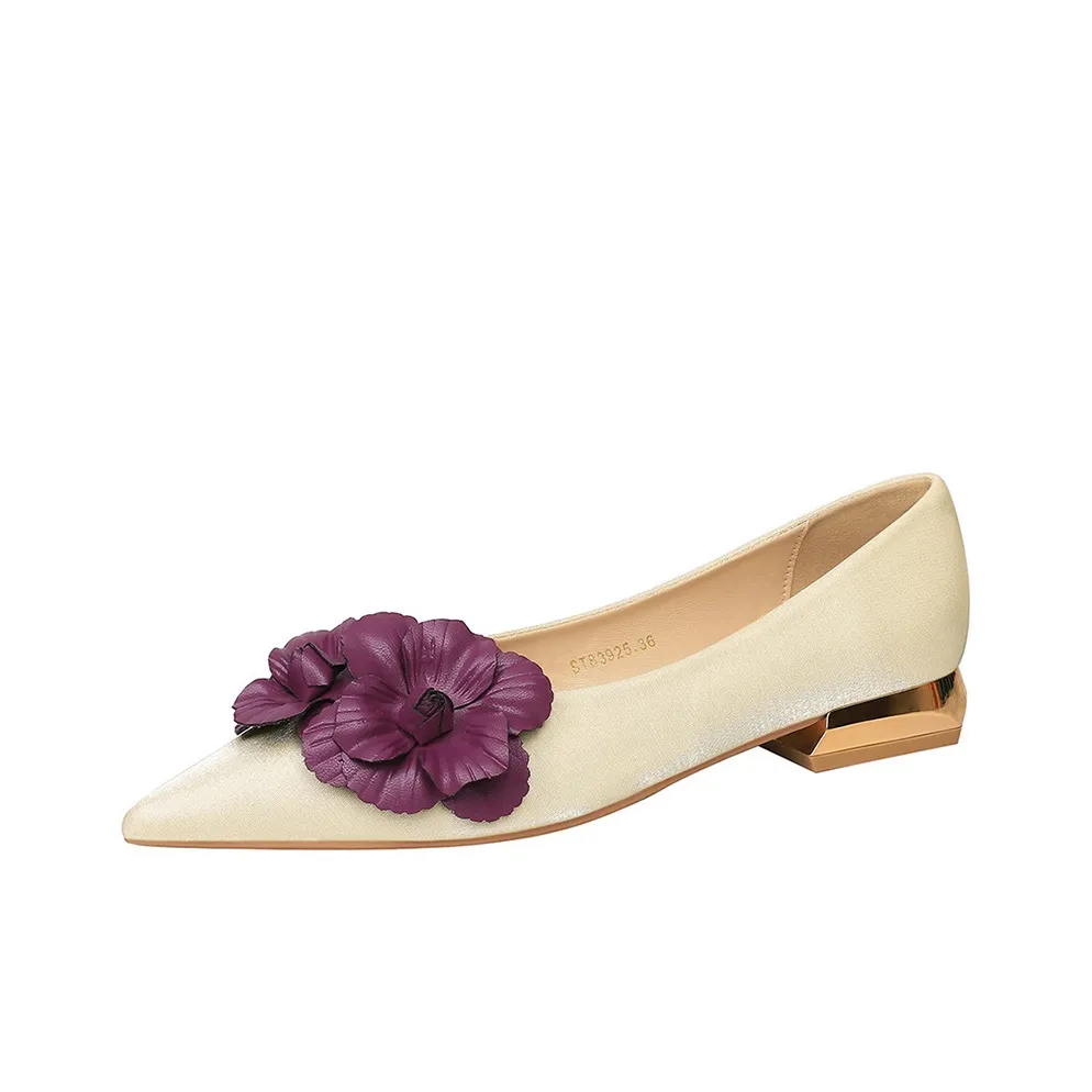 GOSO Повседневный Низкий Каблук Женские