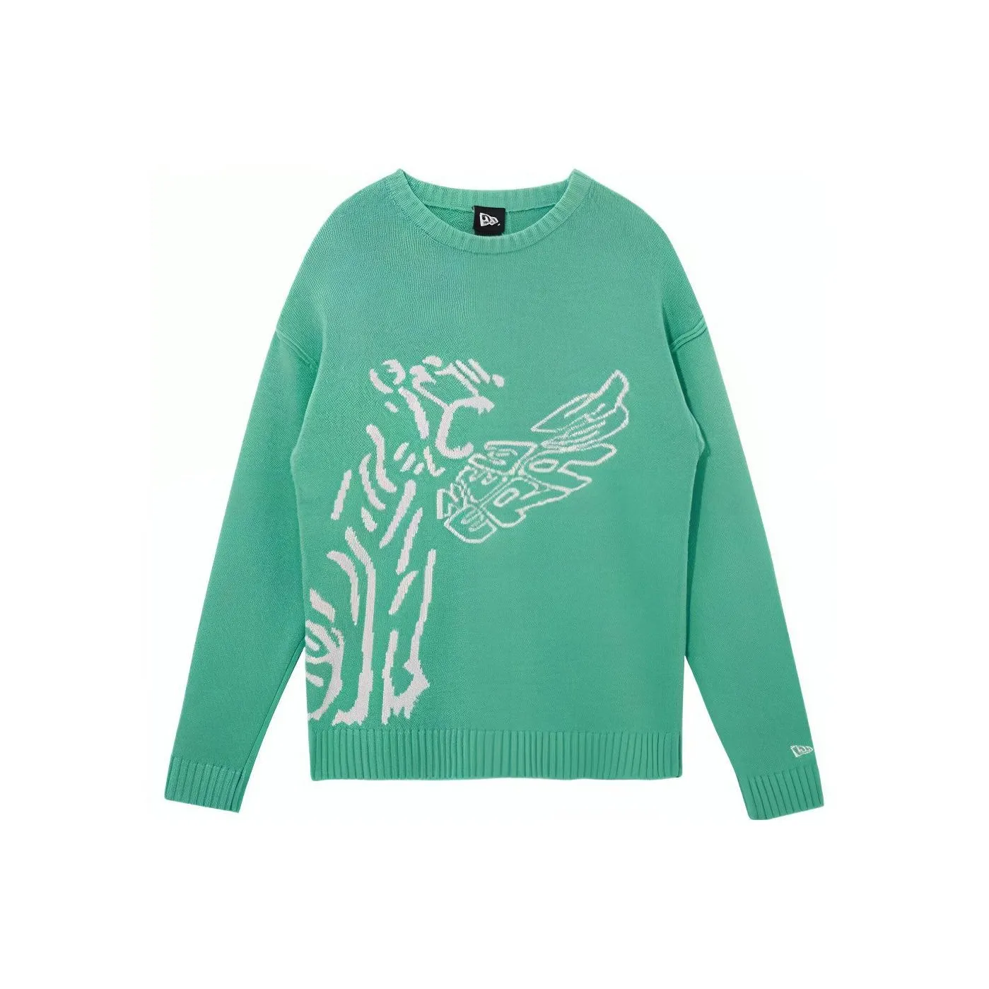 New Era SS22 Sweater Unisex Green