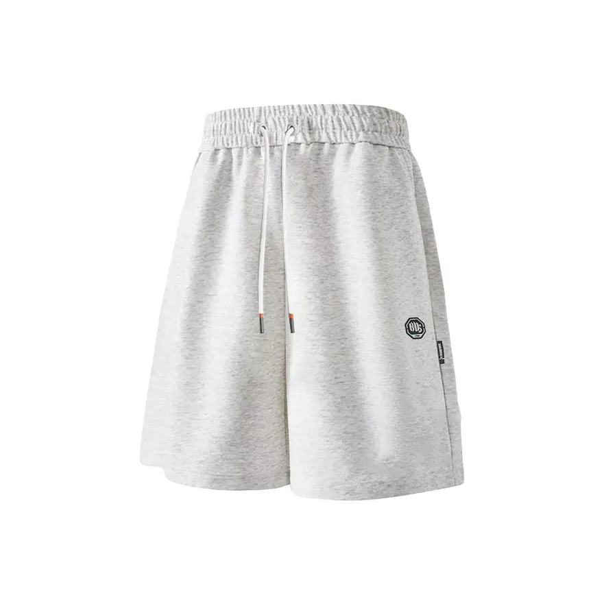 LINING Бело-серый Унисекс Повседневные шорты