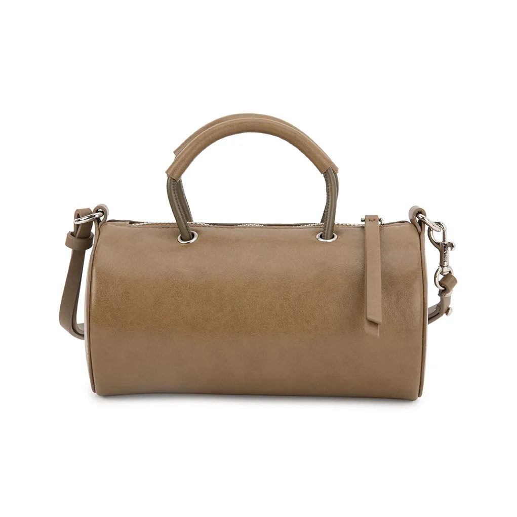 VENOF Сумка через плечо из натуральной коровьей кожи маленькая сумка для женщин AUTUMN Горчично-зеленый Брокколи Черный