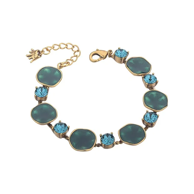 Fellala Эмаль Браслеты Женские Синий