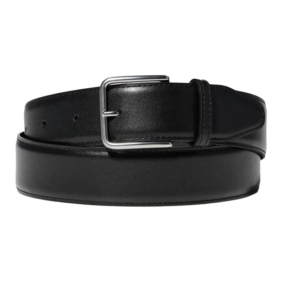 UNIQLO Коровья кожа Спилок коровьей кожи Ремни Женские Черный