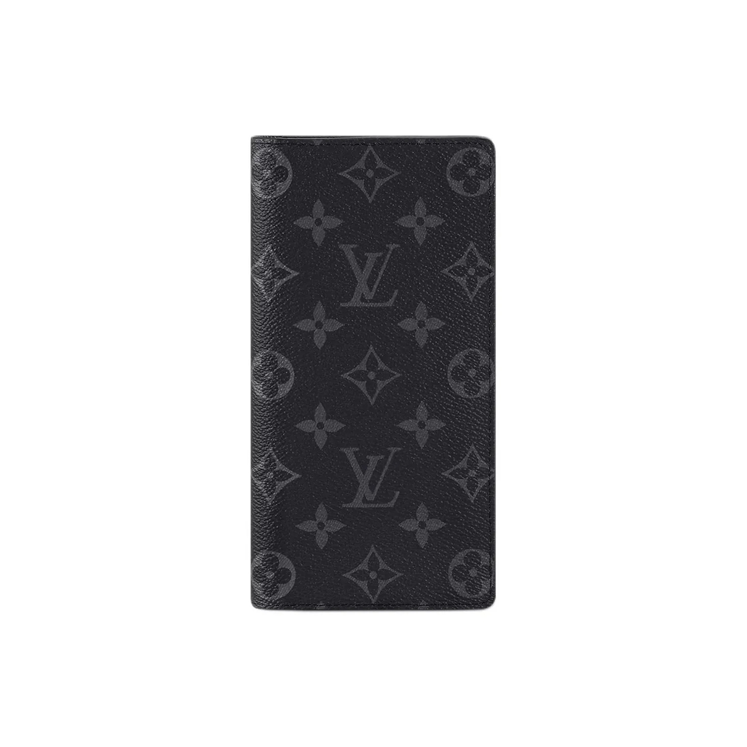LOUIS VUITTON Wallet Brazza Monogram Eclipse Black