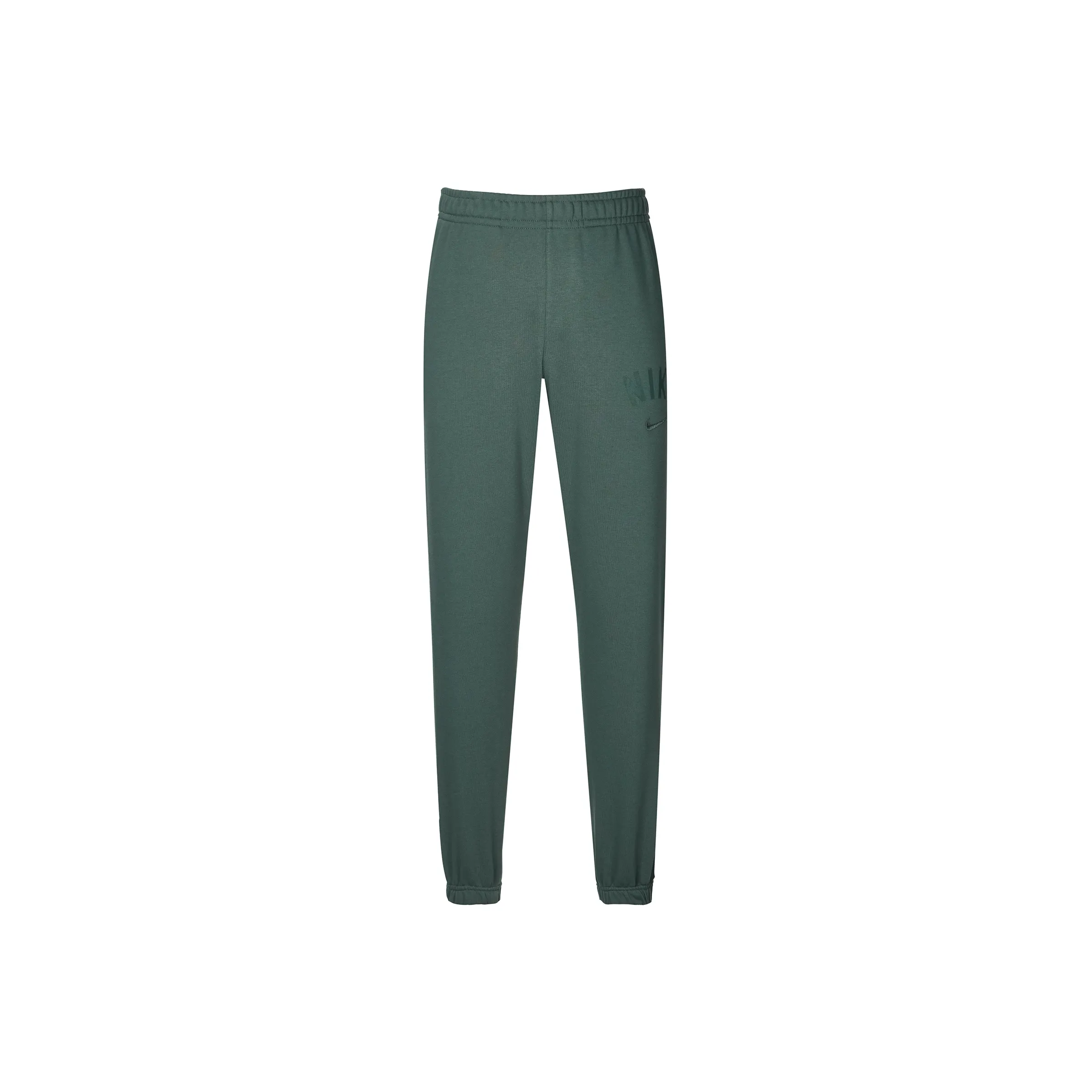 Nike Swoosh Dri FIT Fleece Fitness Joggers Knitted Sports Pants Men's Vintage Green