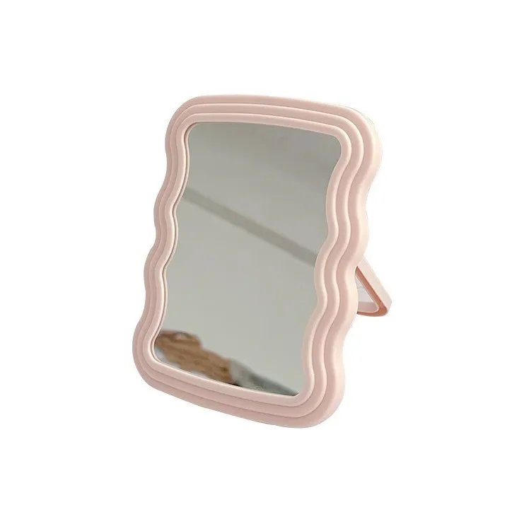 YUNNA Милый Портативный Складной Домашний Стол для Уходов TABLE Портативный Минималистский стиль Роскошь Студенческое Зеркало