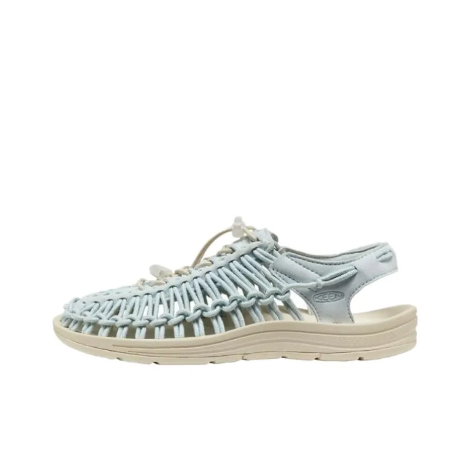 KEEN Uneek Устойчивая к истиранию Обувь для треккинга Женская Светло-синяя