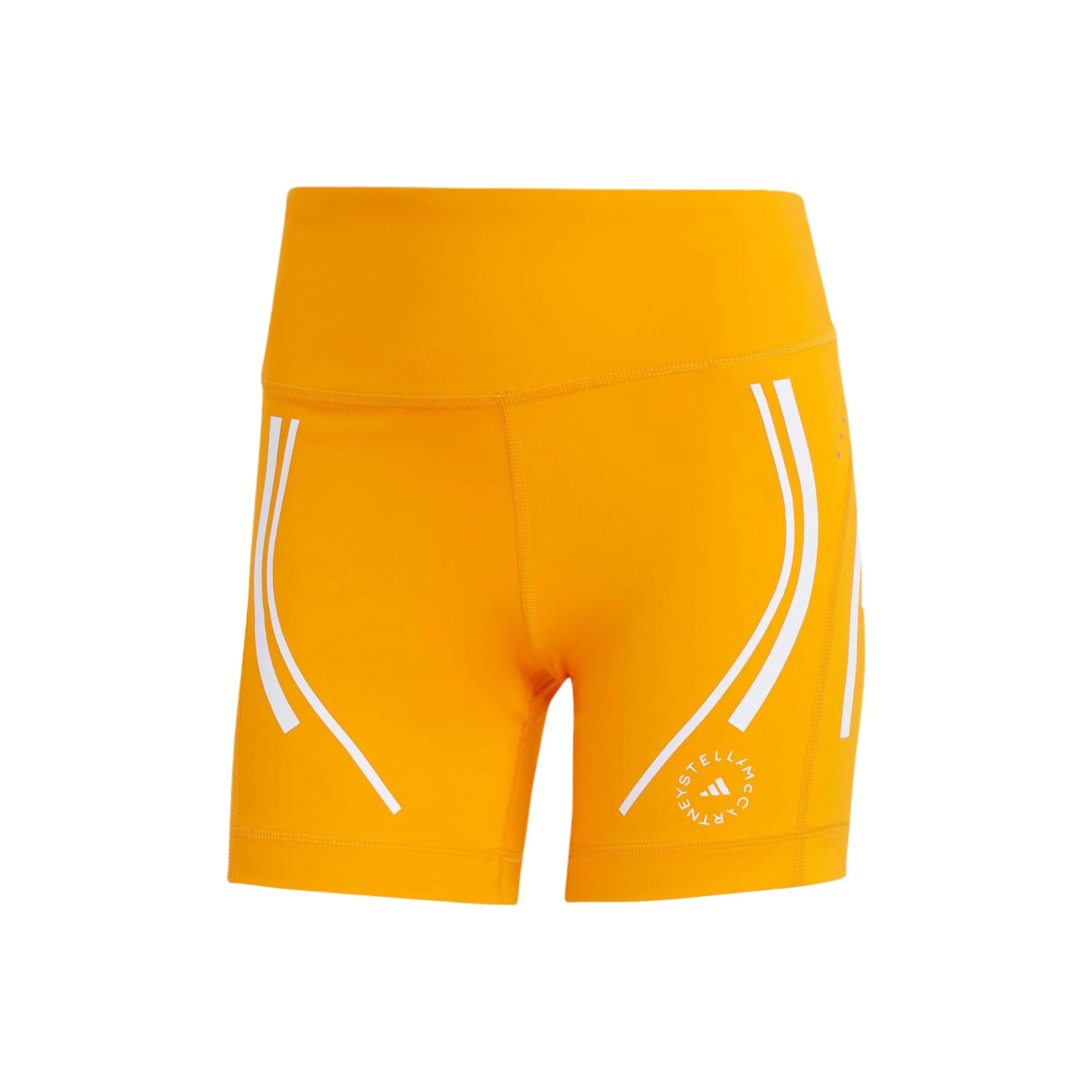 Adidas Темно-оранжевые Желтые Женские Повседневные Шорты