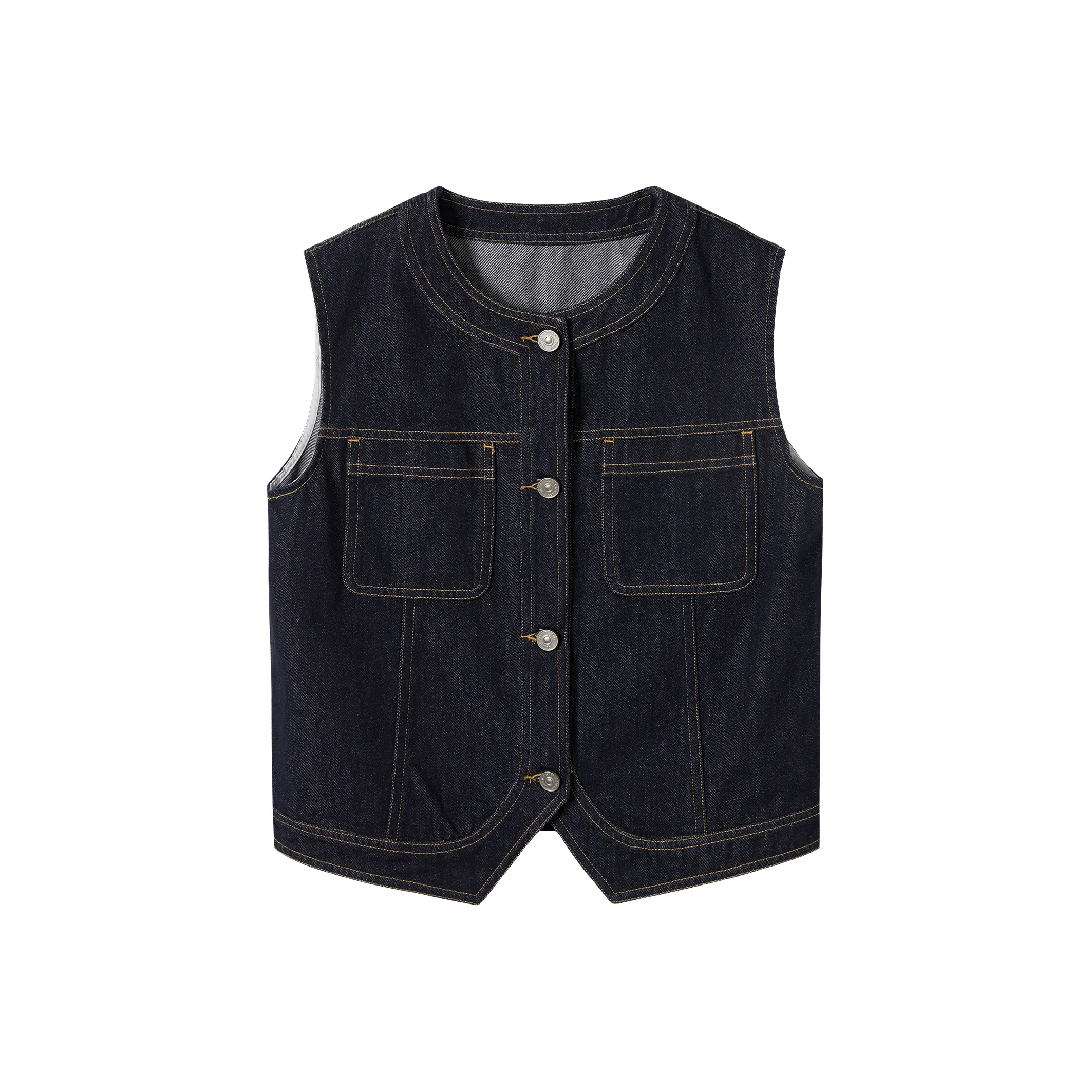 DIALOGUE Джинсовый синий Женские жилеты