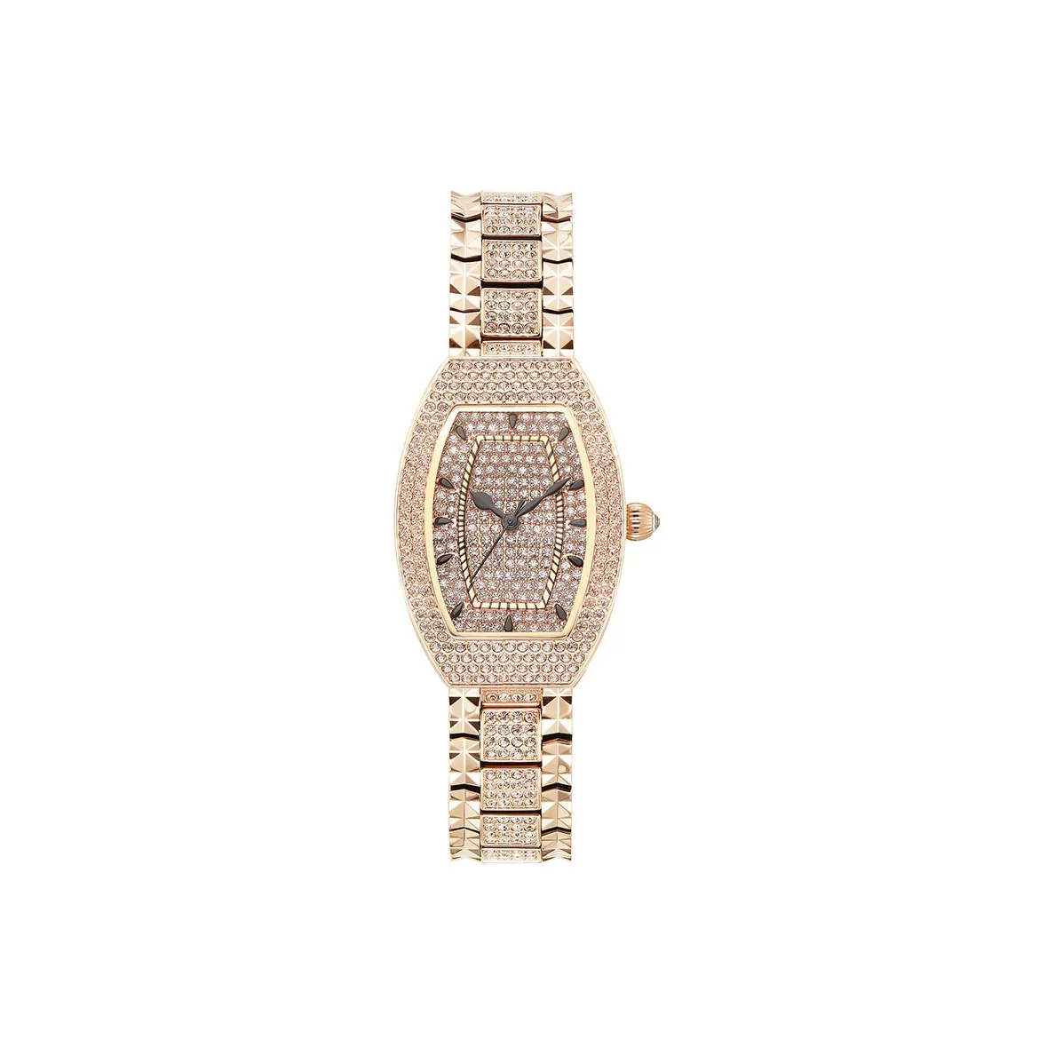 DAVENA Shining Adventure Collection Кварцевый механизм Экологичный Медный ремешок Часы Женские Золотистый циферблат