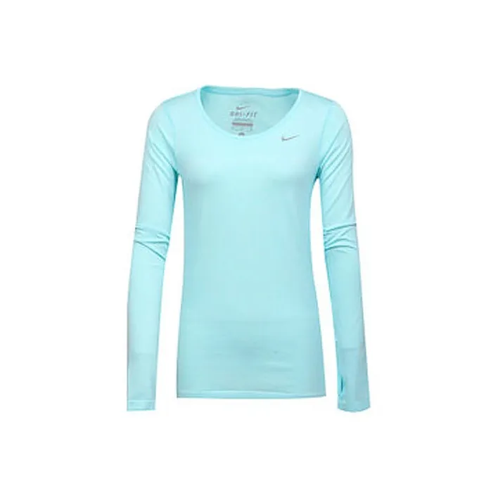 Nike Обычная T-рубашка Женская Синяя