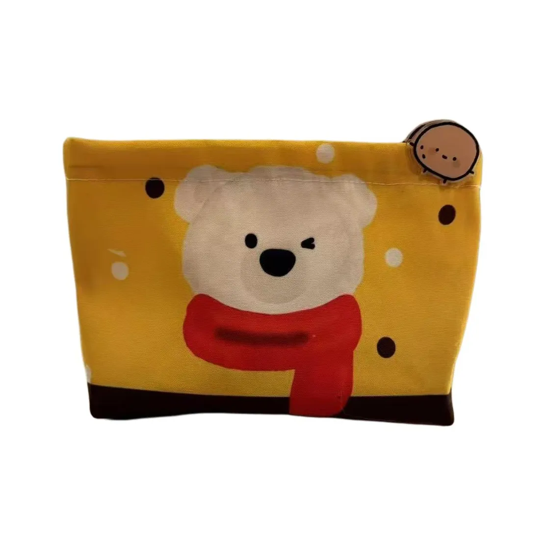 ALOENEY Canvas Clutch Women's Yellow