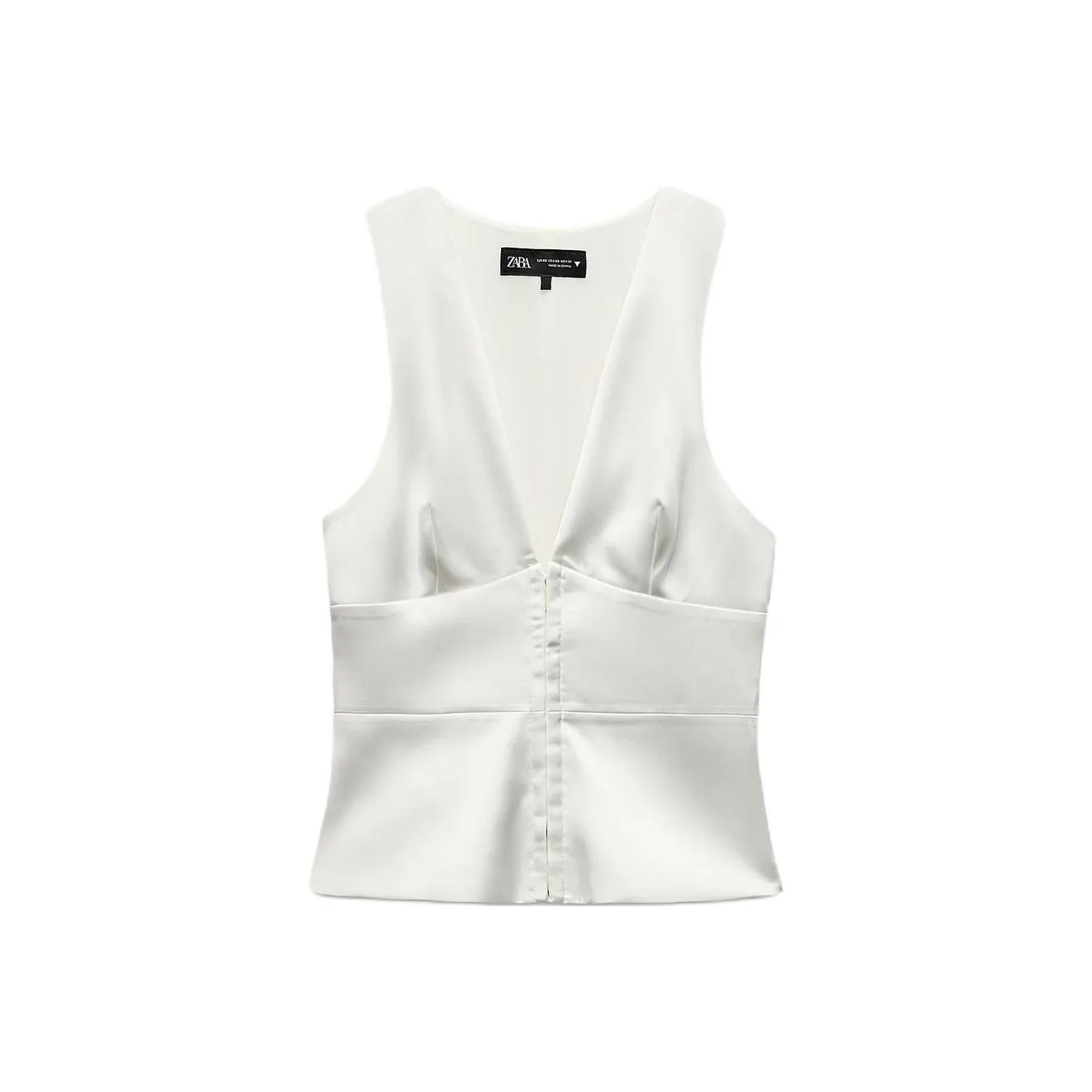 ZARA Белые Женские Майки