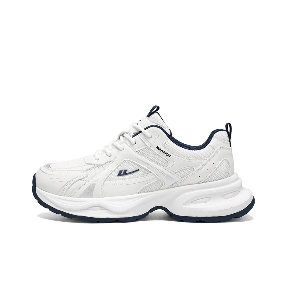 Warrior Аbrasion Resistant Легкий Увеличение Высоты Низкий Топ Кроссовки с Толстой Подошвой Унисекс