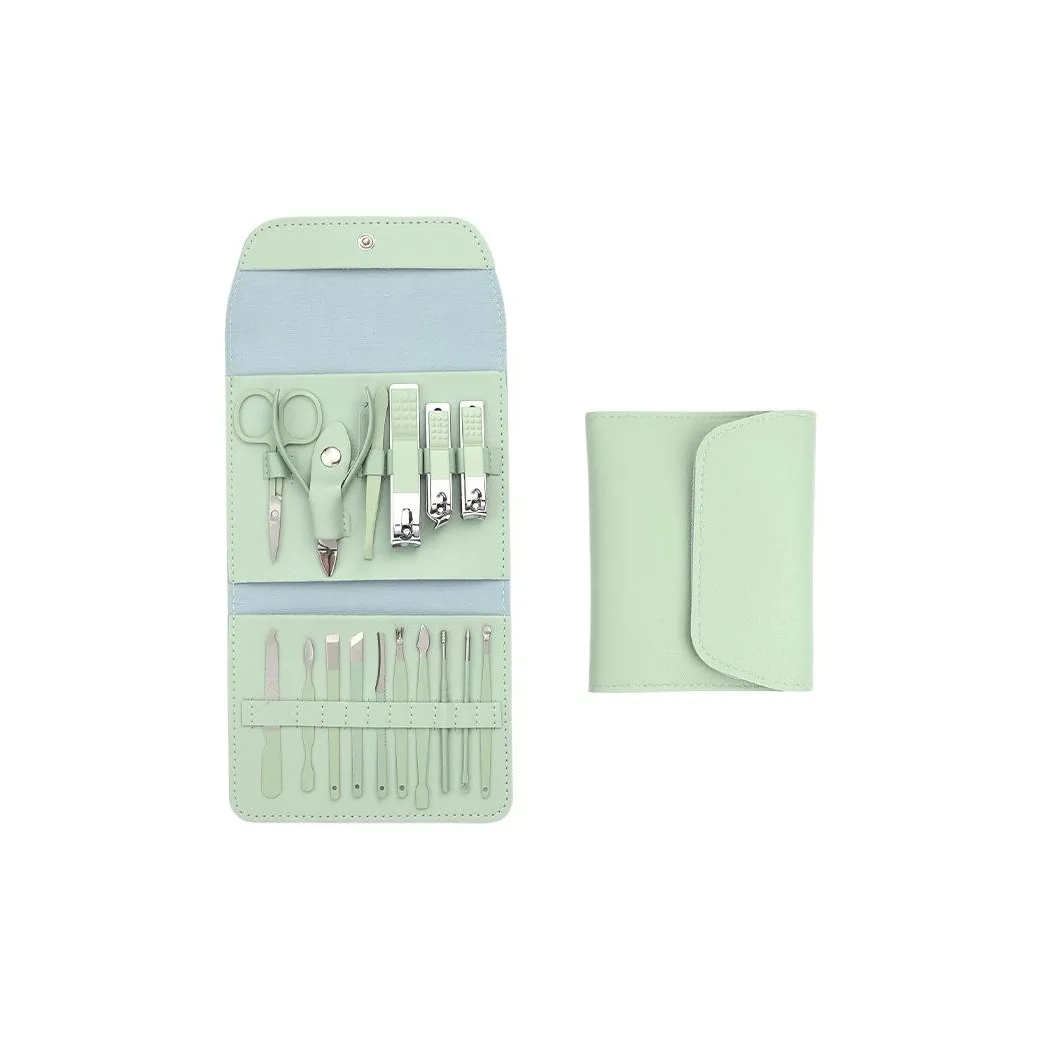 Stubborn Набор ножниц для ногтей 16 предметов Набор инструментов для ногтей Полный комплект Домашний набор для красоты Набор одежды с ножницами для ногтей