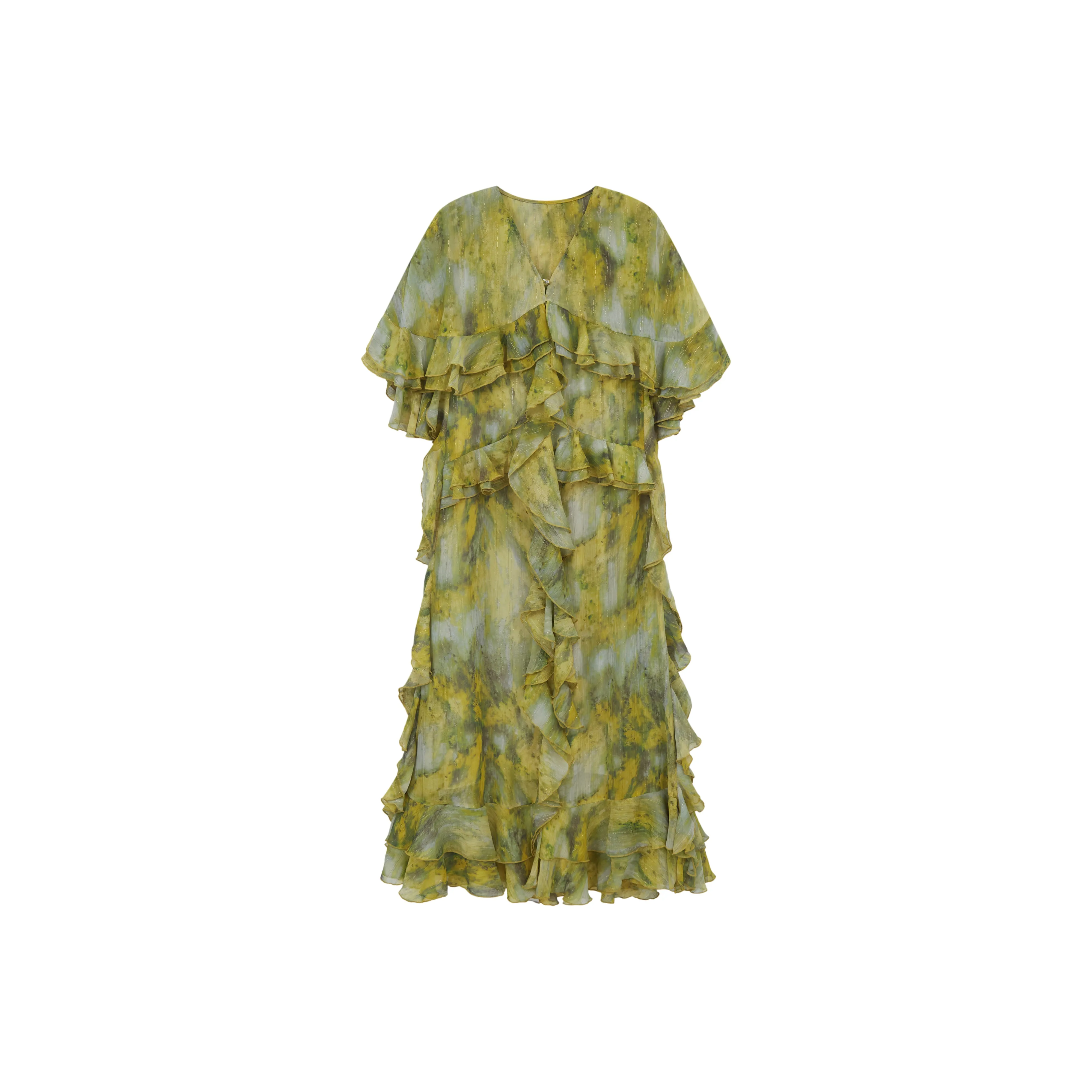 SANJIHEIHUA Короткий рукав Платье Женское