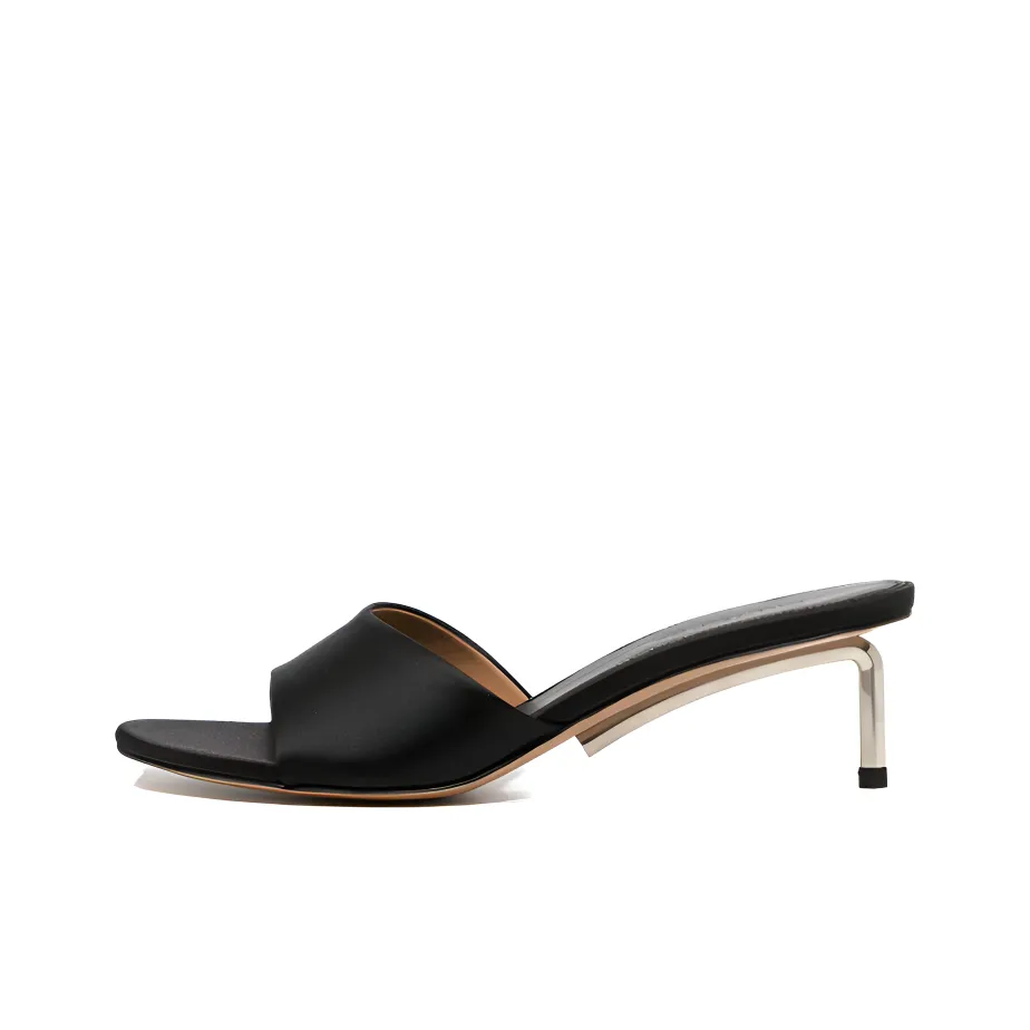 Off Белый Слипоны Женские Черный