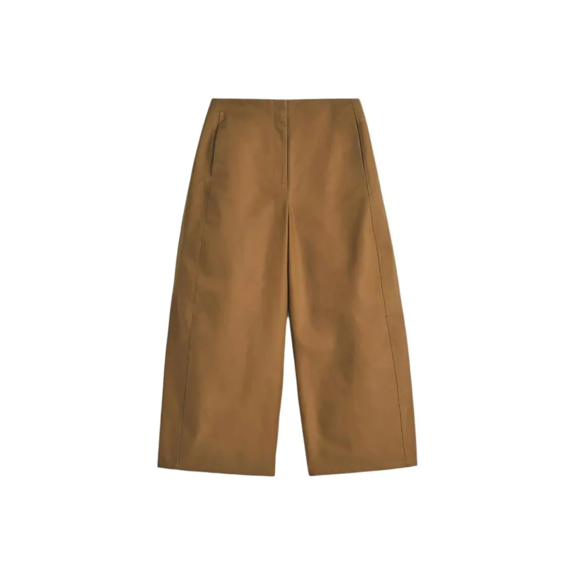 COS Коричневые Женские Повседневные Брюки