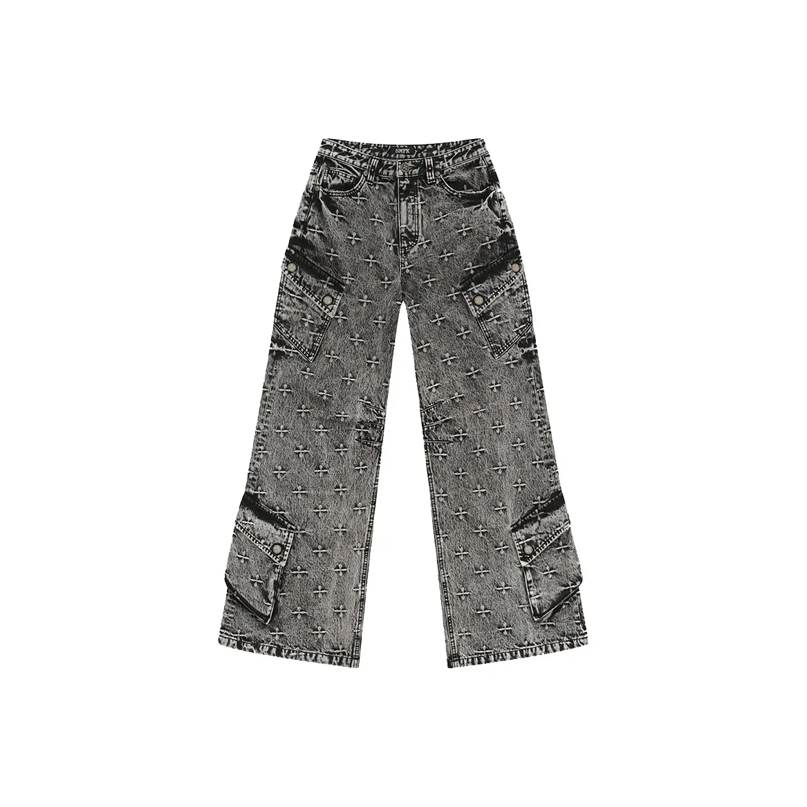 SMFK Jeans Unisex Storm Garden Gray