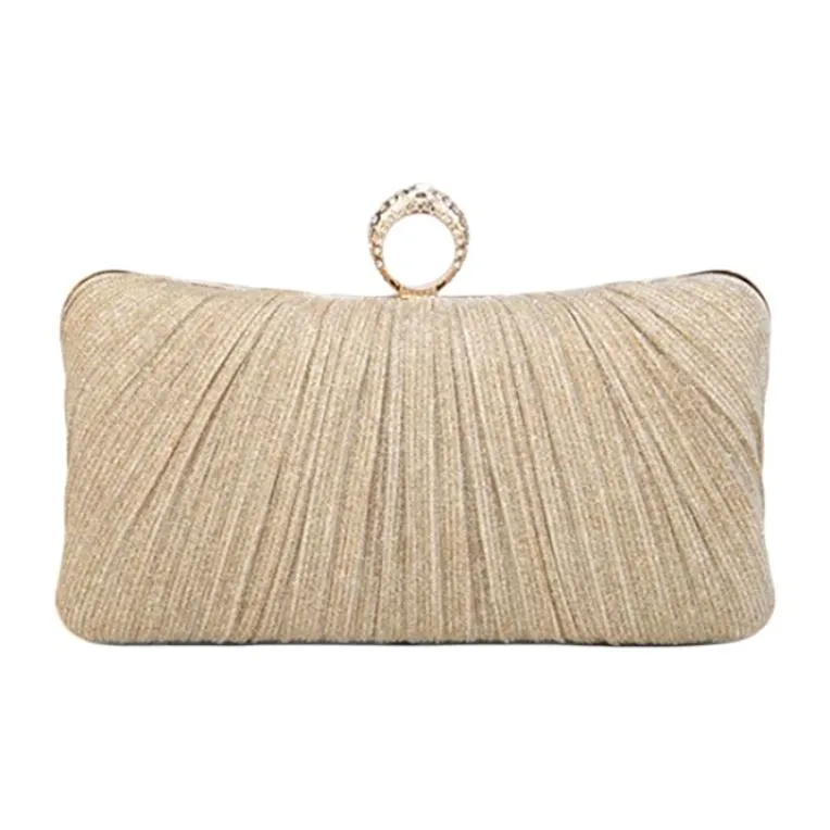 ALOENEY Evening Bag через плечо сумка обычная женская золотая