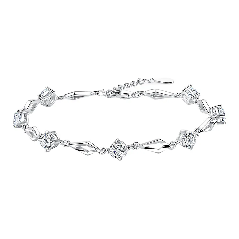Lao Feng Xiang Серебряные браслеты 990 женские
