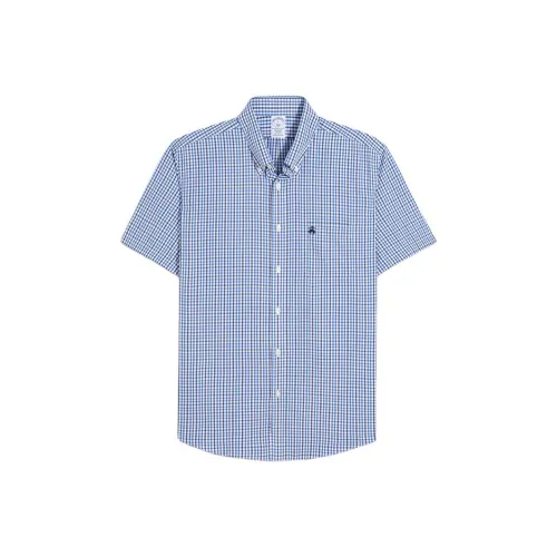 Brooks Brothers Рубашки для мужчин в синей клетке