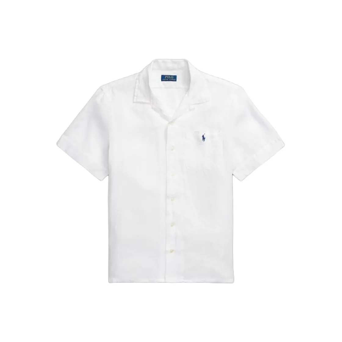 Polo Ralph Lauren Classic Fit Linen Camp Shirt Men's White