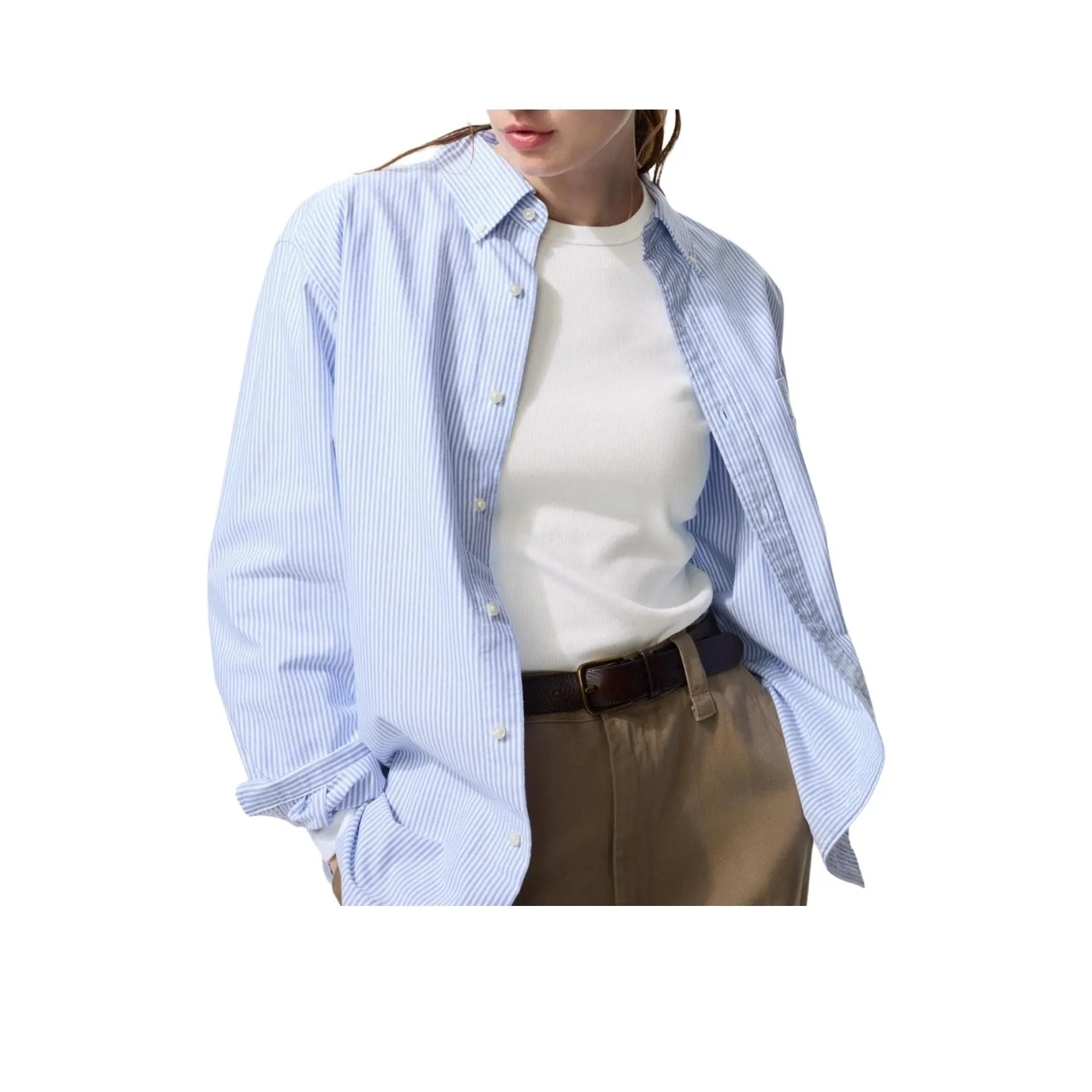 UNIQLO Белые Женские Футболки