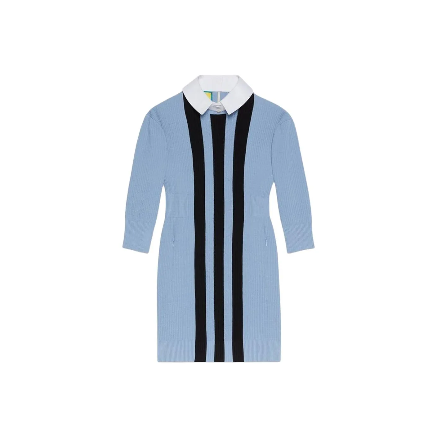 GUCCI x Adidas Длинное платье с длинными рукавами женское синее