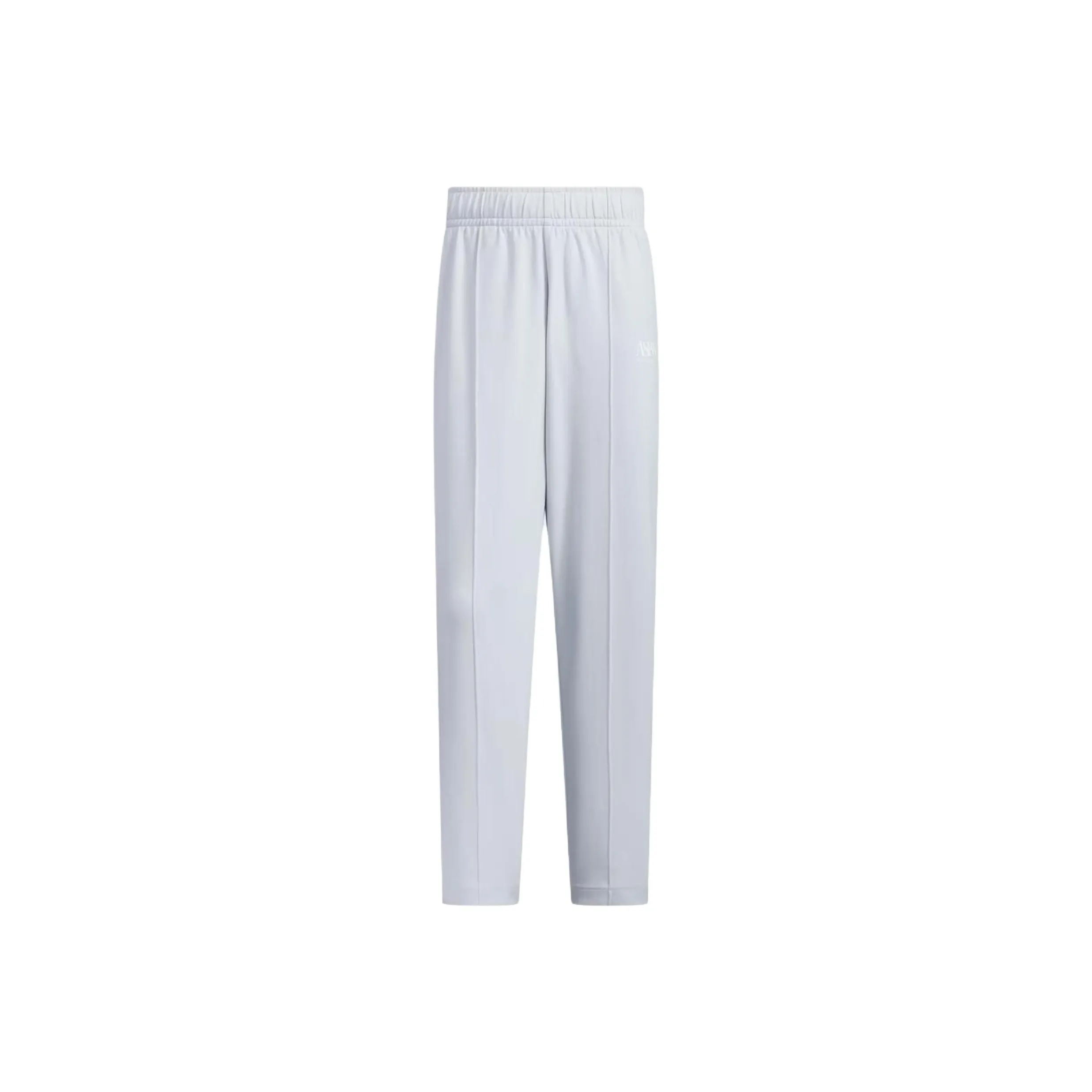 Adidas Verbiage Doubleknit Pants Knitted Sports Pants Men's Light Blue