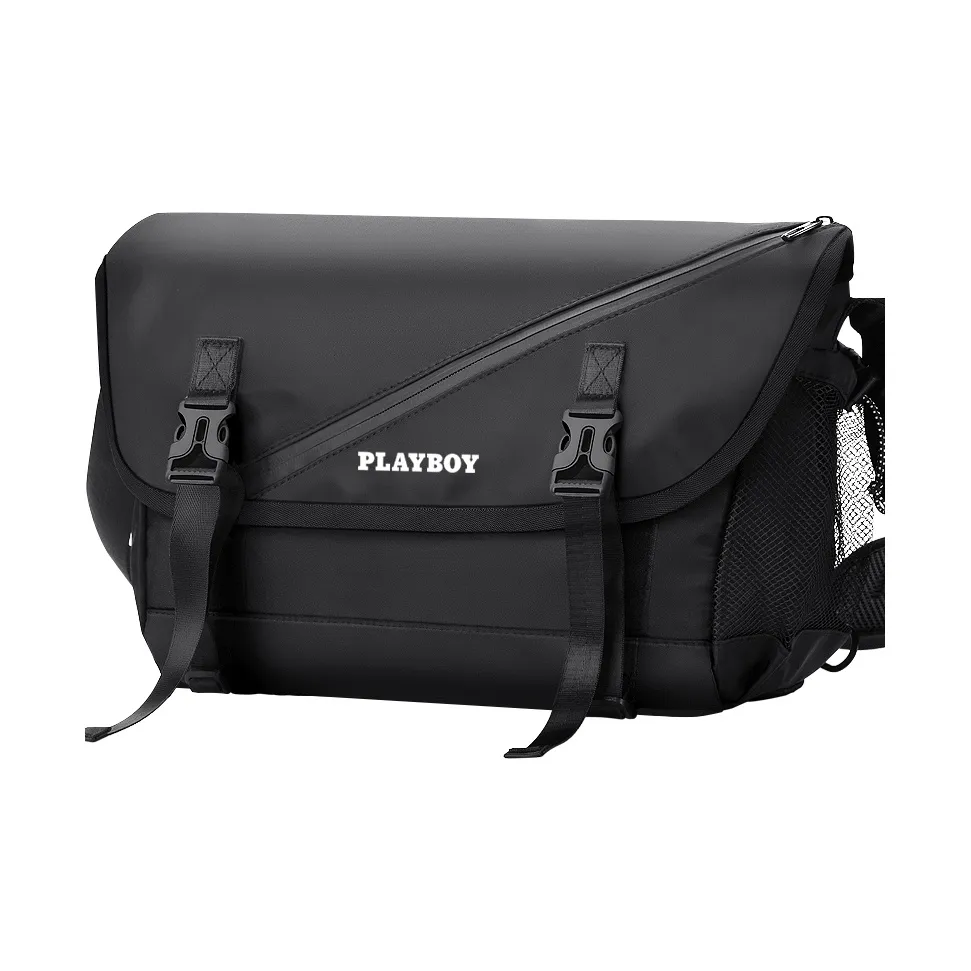 Playboy Oxford Сумка через плечо Большая Мужская Черная