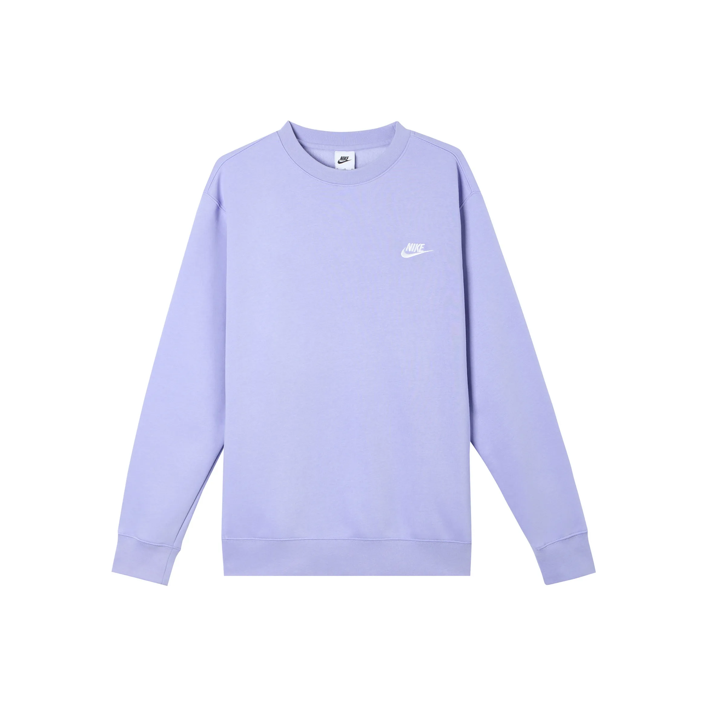 Nike Светло-фиолетовый Мужской Свитшот