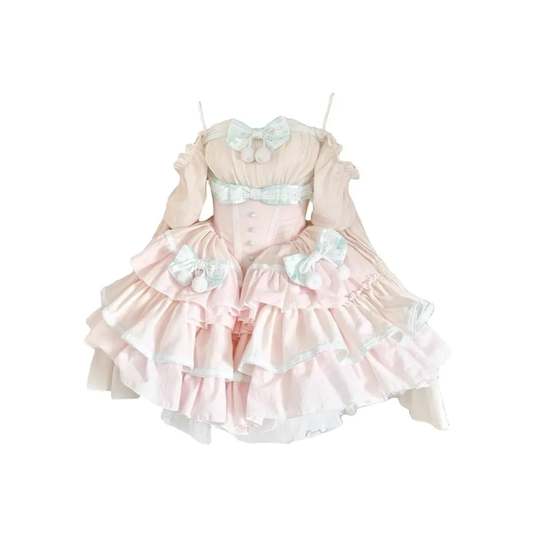 BIFH Mint Pink Женские Лолита Платья