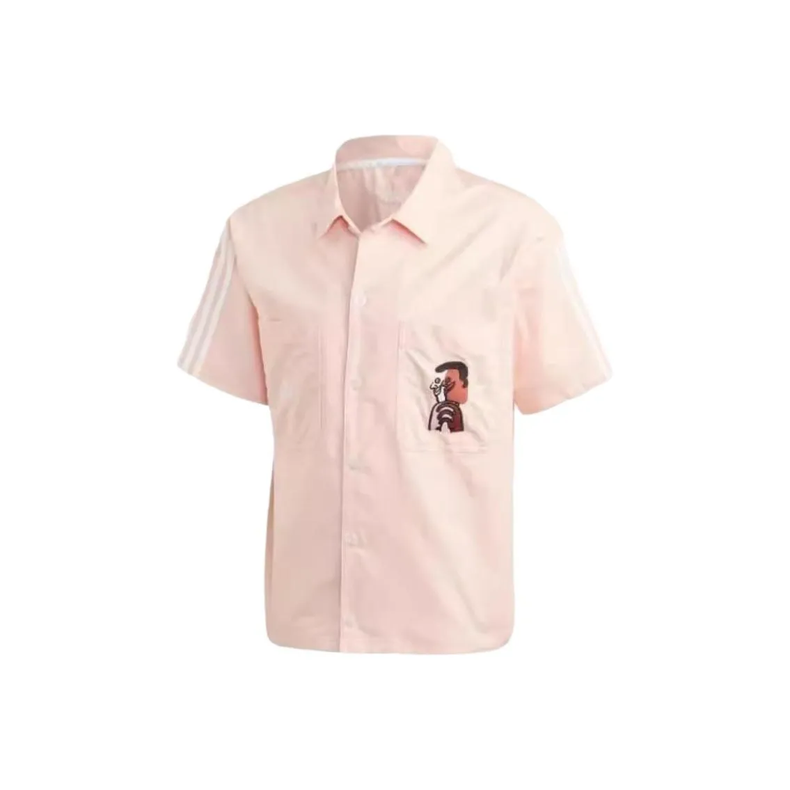 Adidas Originals Polo Shirts Men's Pink