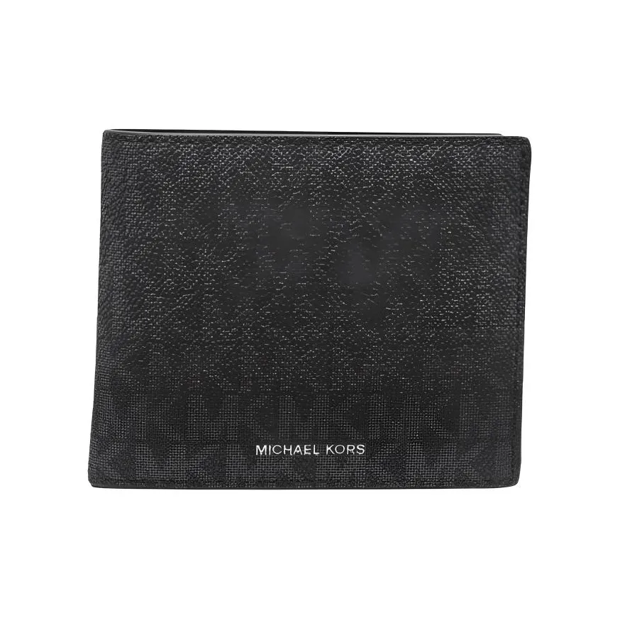 MICHAEL KORS Artificial Leather Wallet Trumpets Men's Black