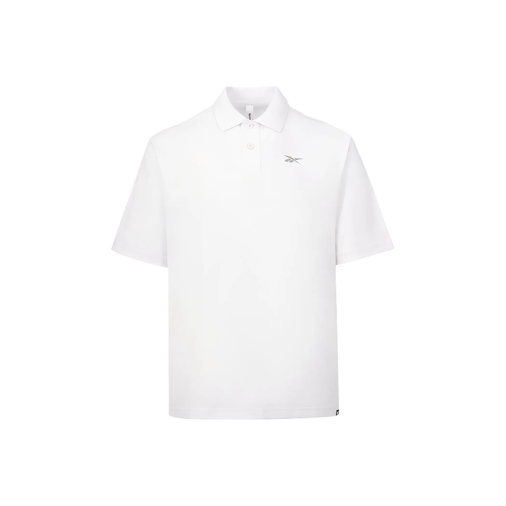 Reebok Белое Унисекс Поло