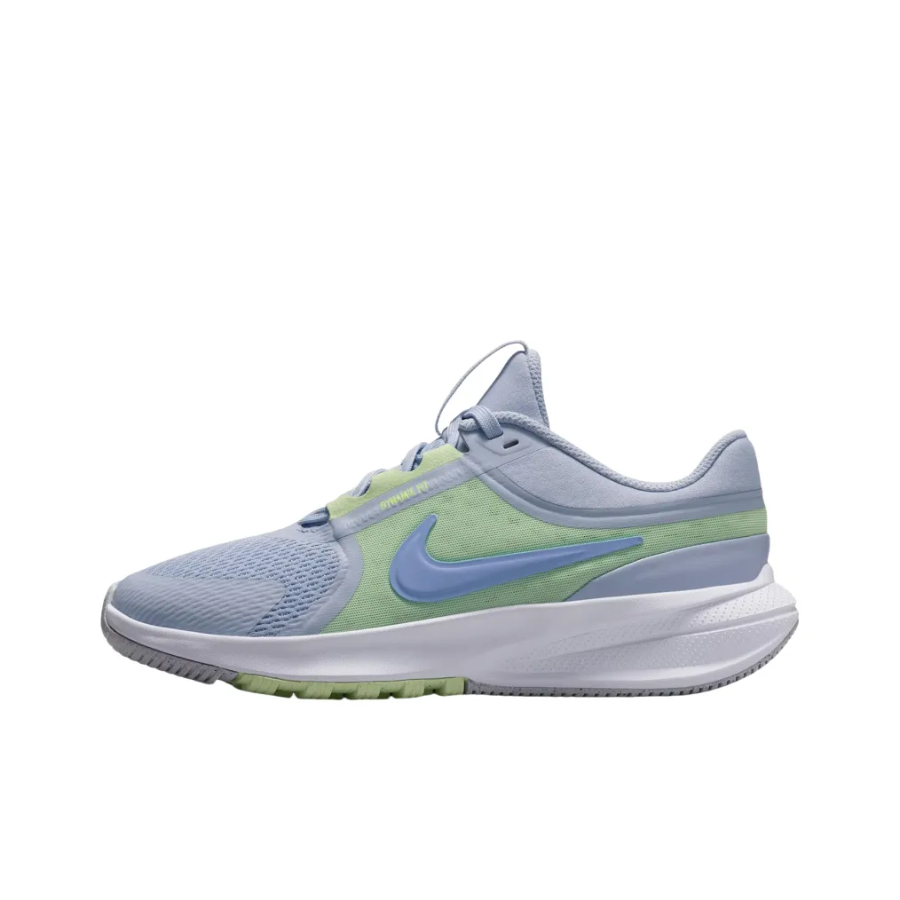 Nike Star Runner 5 Устойчивые к истиранию Низкие Кроссовки для Бега Детские Серые Подростковые