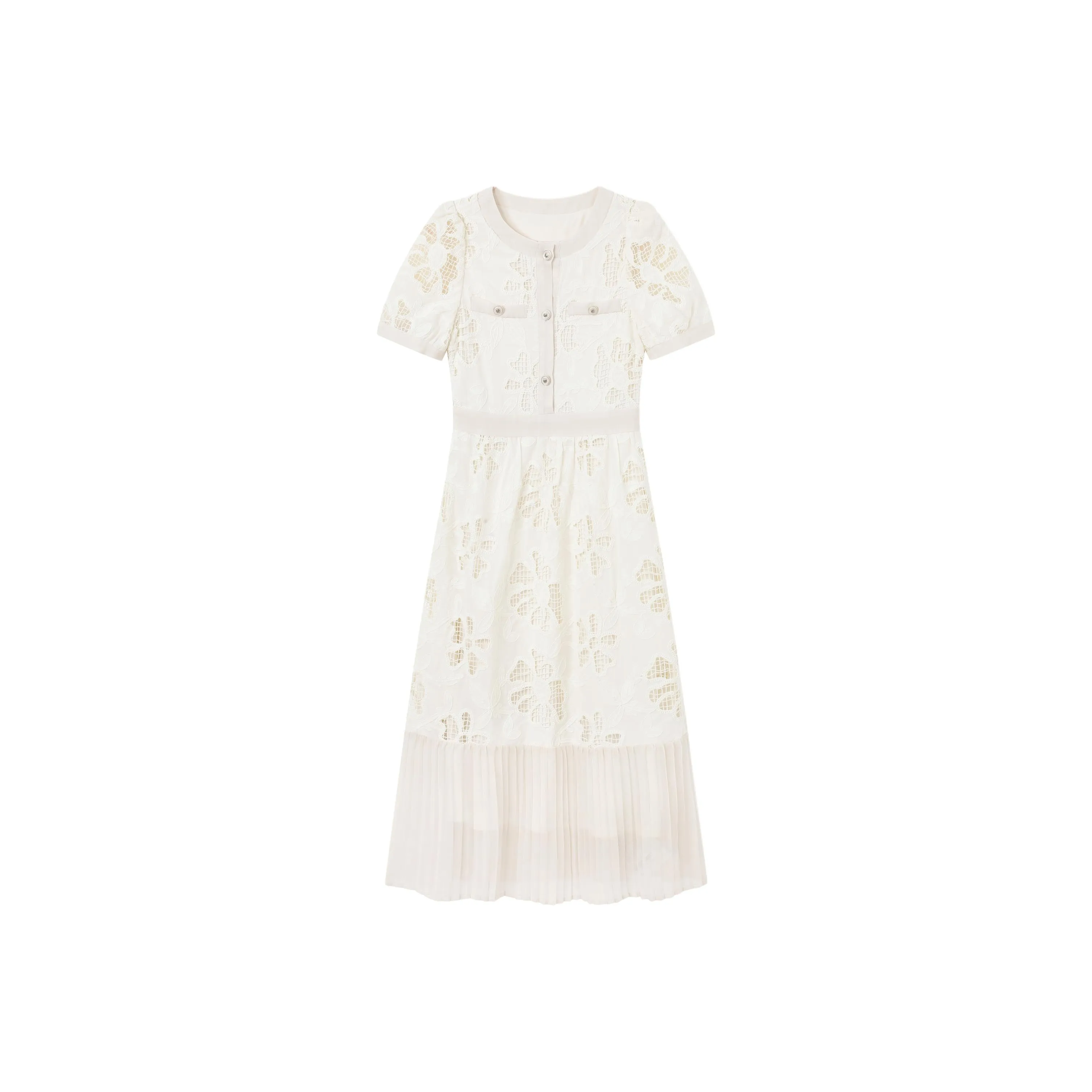 Fish Rabbits Короткий рукав платье женское