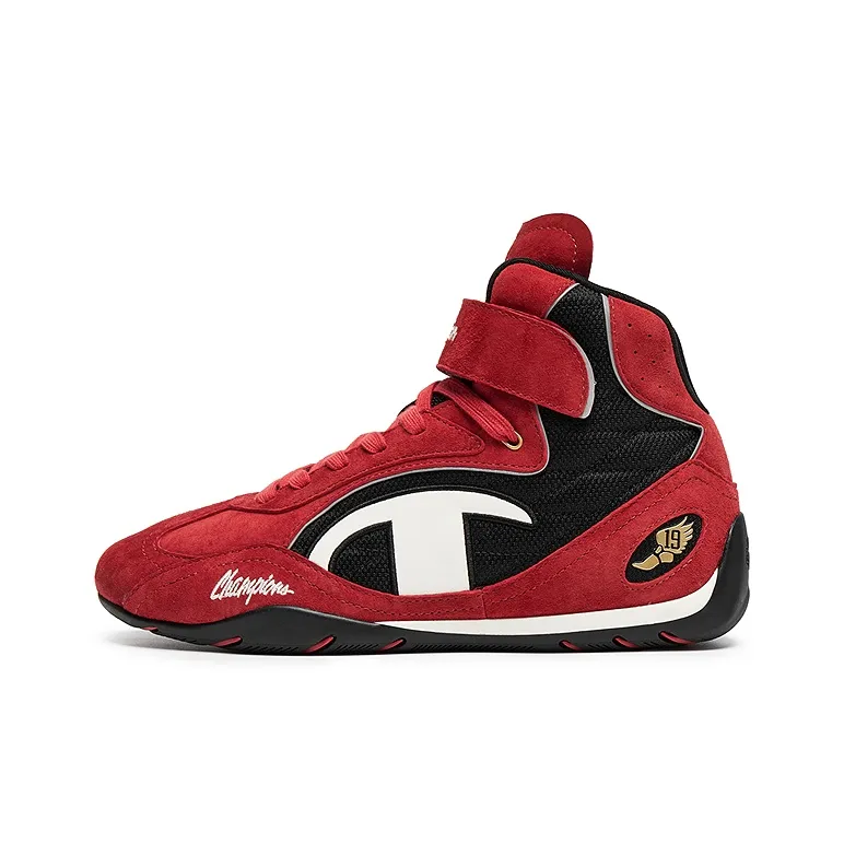 Champion High Top Повседневная обувь Женская Aurora Red Черный