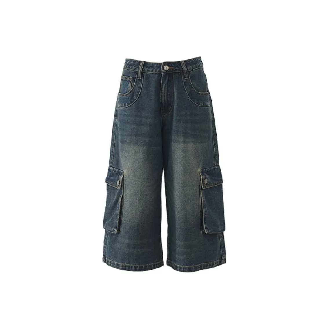 OROI Темно-синие капризы Женские джинсовые шорты