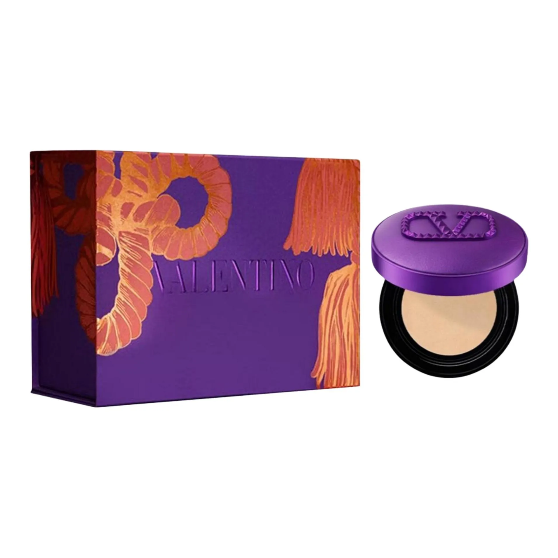 Valentino Дикая природа Фиолетовый Ограниченный Росный Воздушные подушки Не кейки 12г