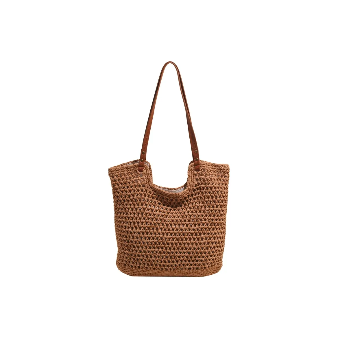 CAREELL Chunky Пряжа Ткани вязаные Тоут Сумка Сумка на плечо Женская Многоцветная