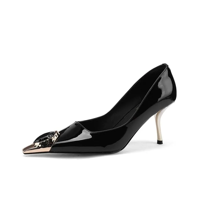 Su Yanjiao Узкий каблук Высокие каблуки Женские