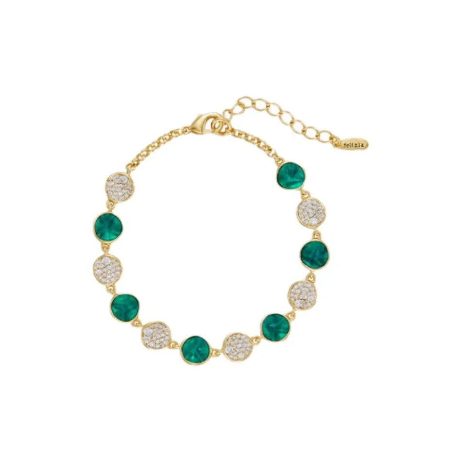 Fellala Сплав Браслеты Женские Золото