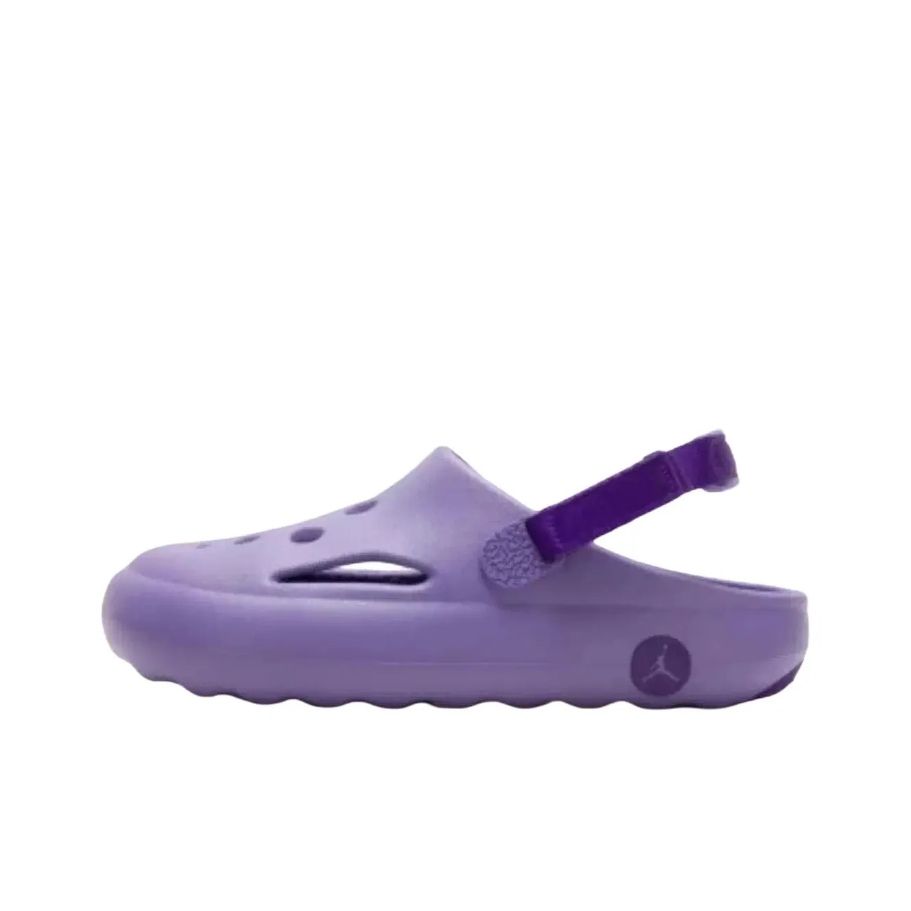 Джордан Hydrip Устойчивые к истиранию Низкие Детские Сандалии Фиолетовые Подростковые