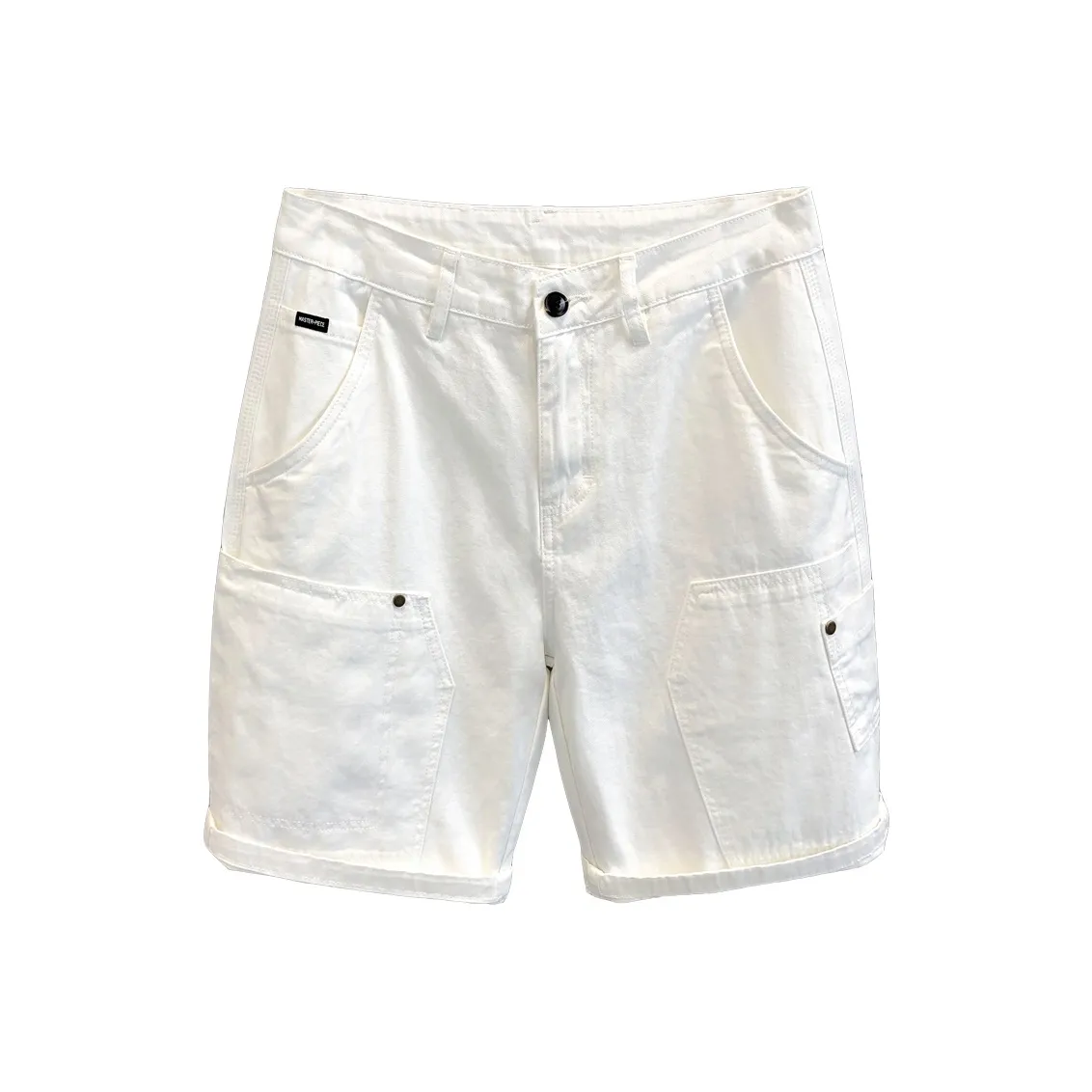 YGQPZHZ Ecru Мужские Джинсовые Шорты