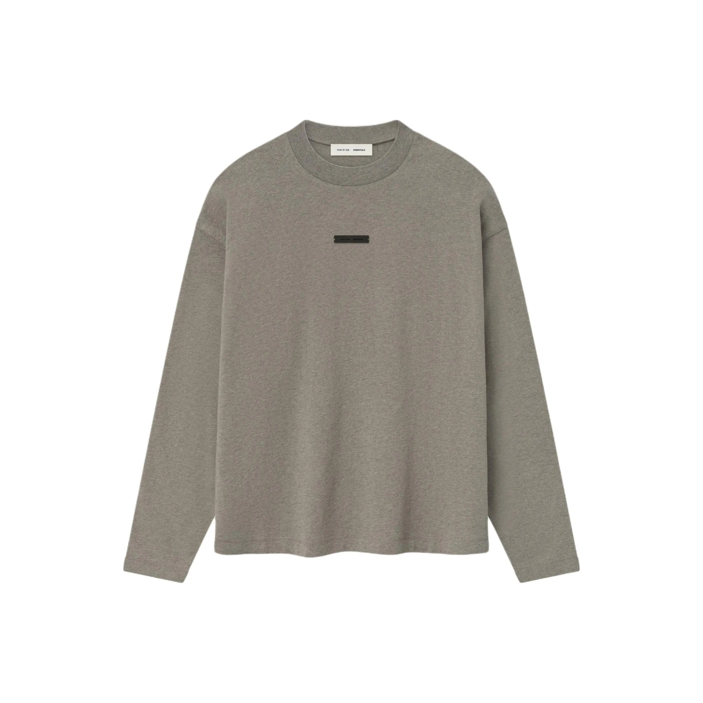 Fear of God ESSENTIALS Овсяный серый Мужские T-рубашки