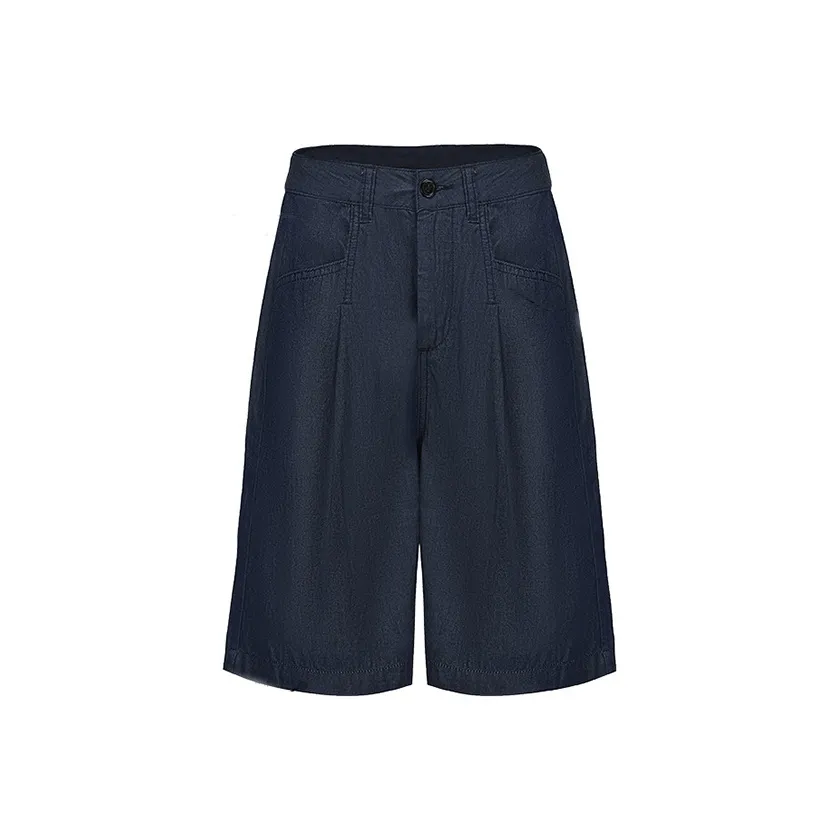 Dme Индиго 100% хлопок, мягкий и дружественный к коже, высоко дышащие женские джинсовые шорты