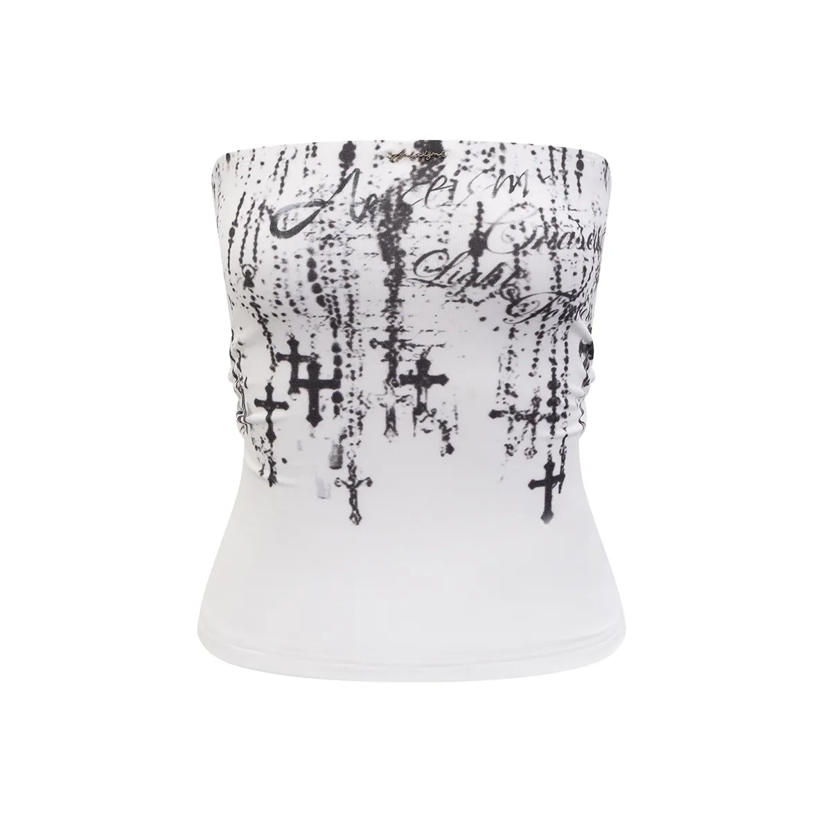 Ariseism Экрю Женские Топы без бретелек